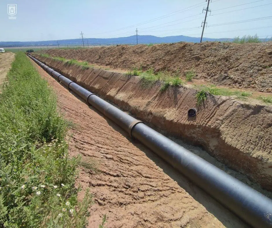 У Чернівцях оновлюють ключовий водогін: місто готується до стабільнішого водопостачання