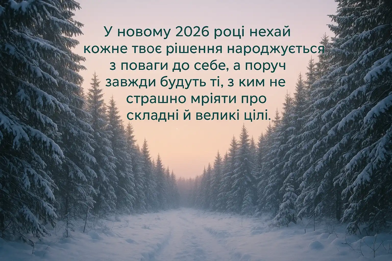 Красиві привітання з Новим роком 2026
