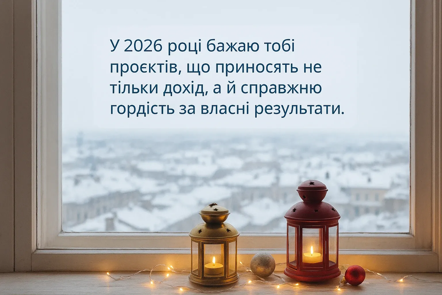 Красиві привітання з Новим роком 2026