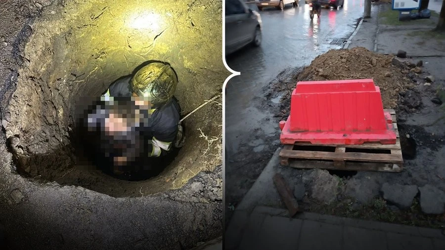 У мерії Чернівців пояснили інцидент на Головній, де в яму впала дитина – загородження могли зсунути