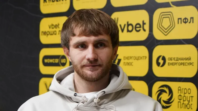 Новачок «Буковини» Максим Войтіховський – про перехід до чернівецького клубу та амбіції на полі
