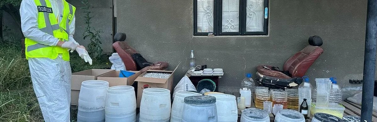 На Буковині викрили нарколабораторію вартістю понад 4 мільйони гривень