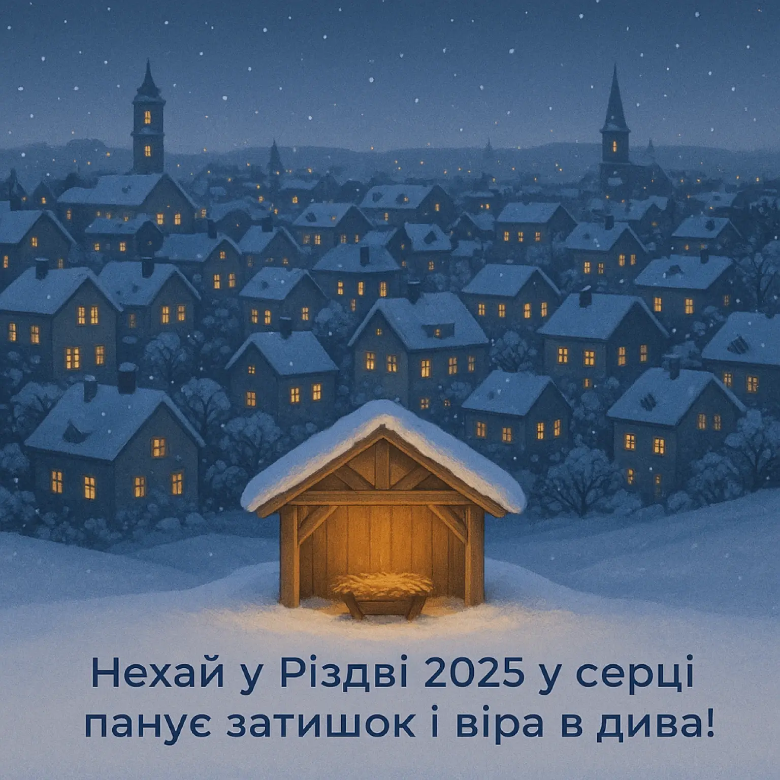 Привітання з різдвом 2025