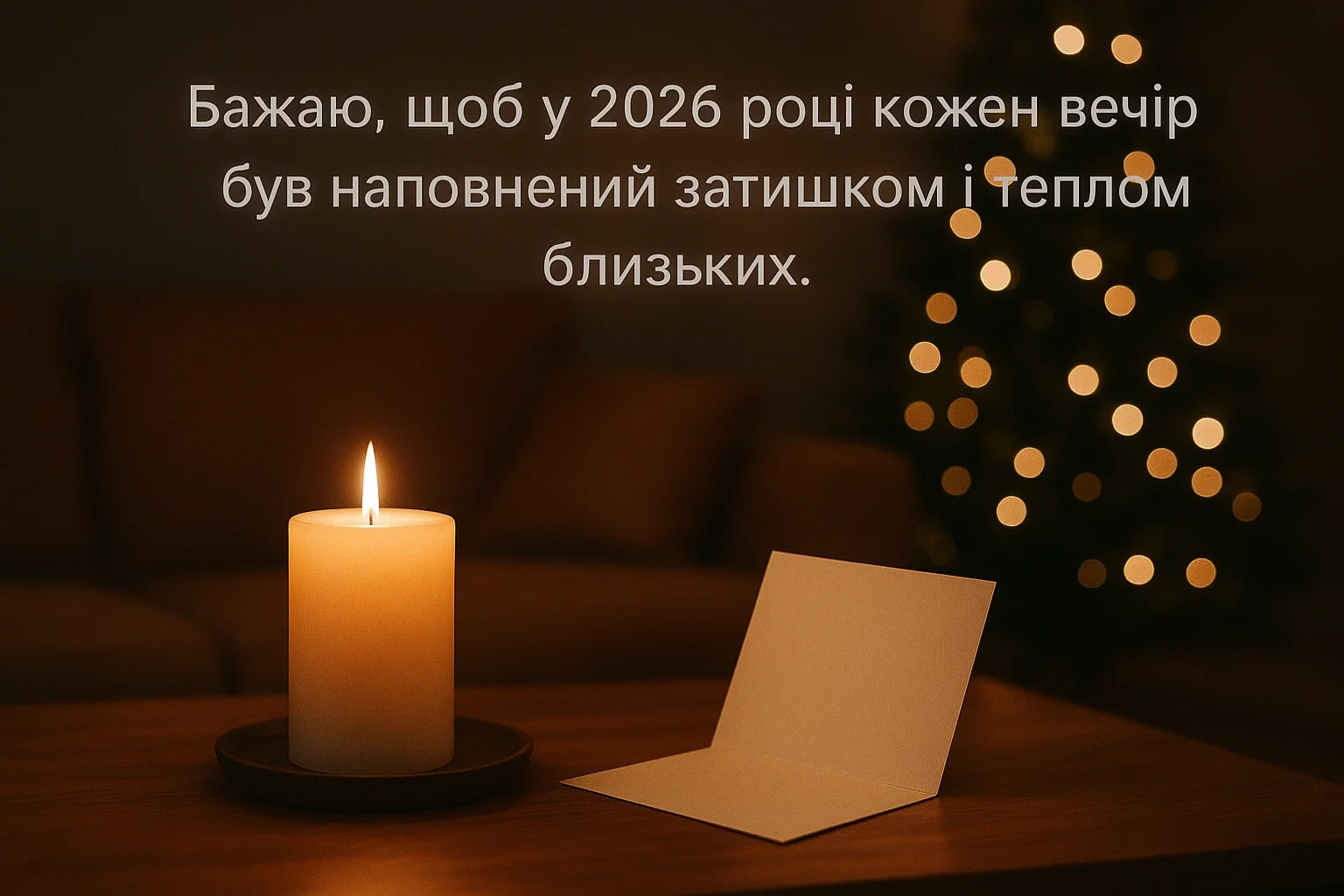 Привітання з прийдешнім новим роком 2026