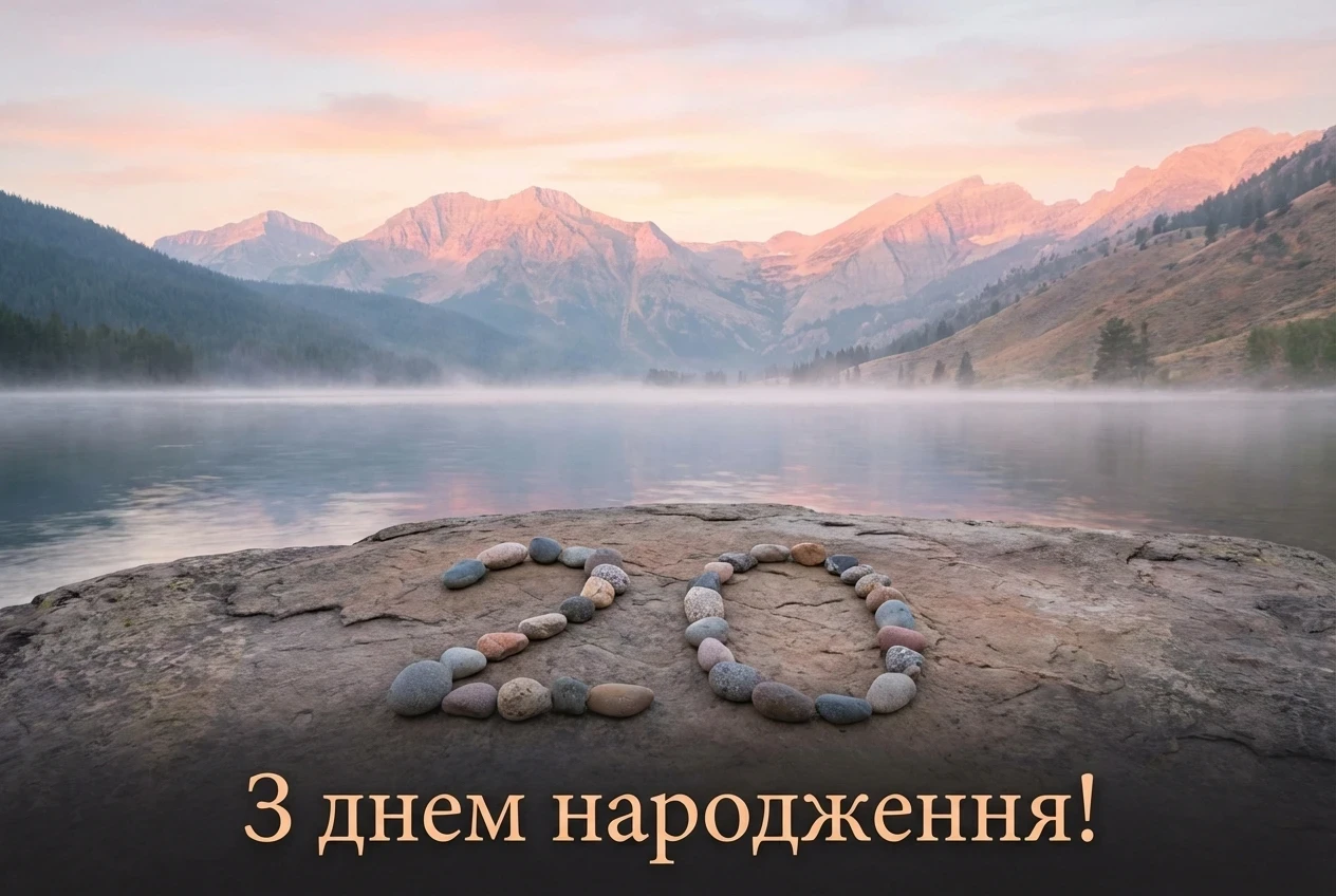 з днем народження 20 років
