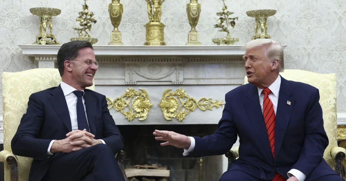«Ми маємо бути раді, що він тут»: Марк Рютте неочікувано став на захист Дональда Трампа