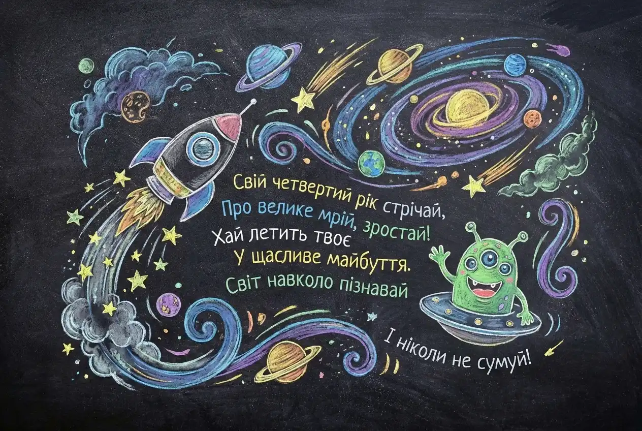 з днем народження 4 роки