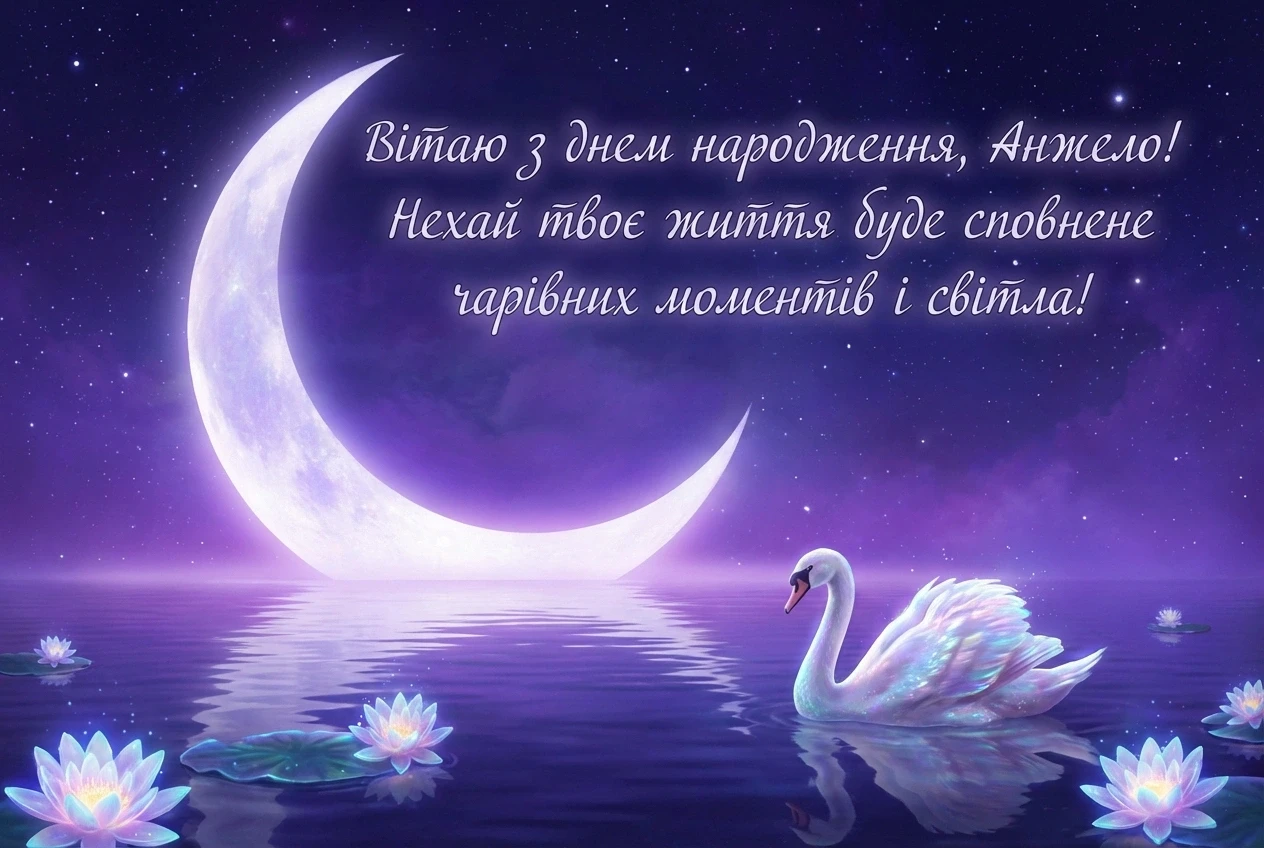 Анжела з днем народження