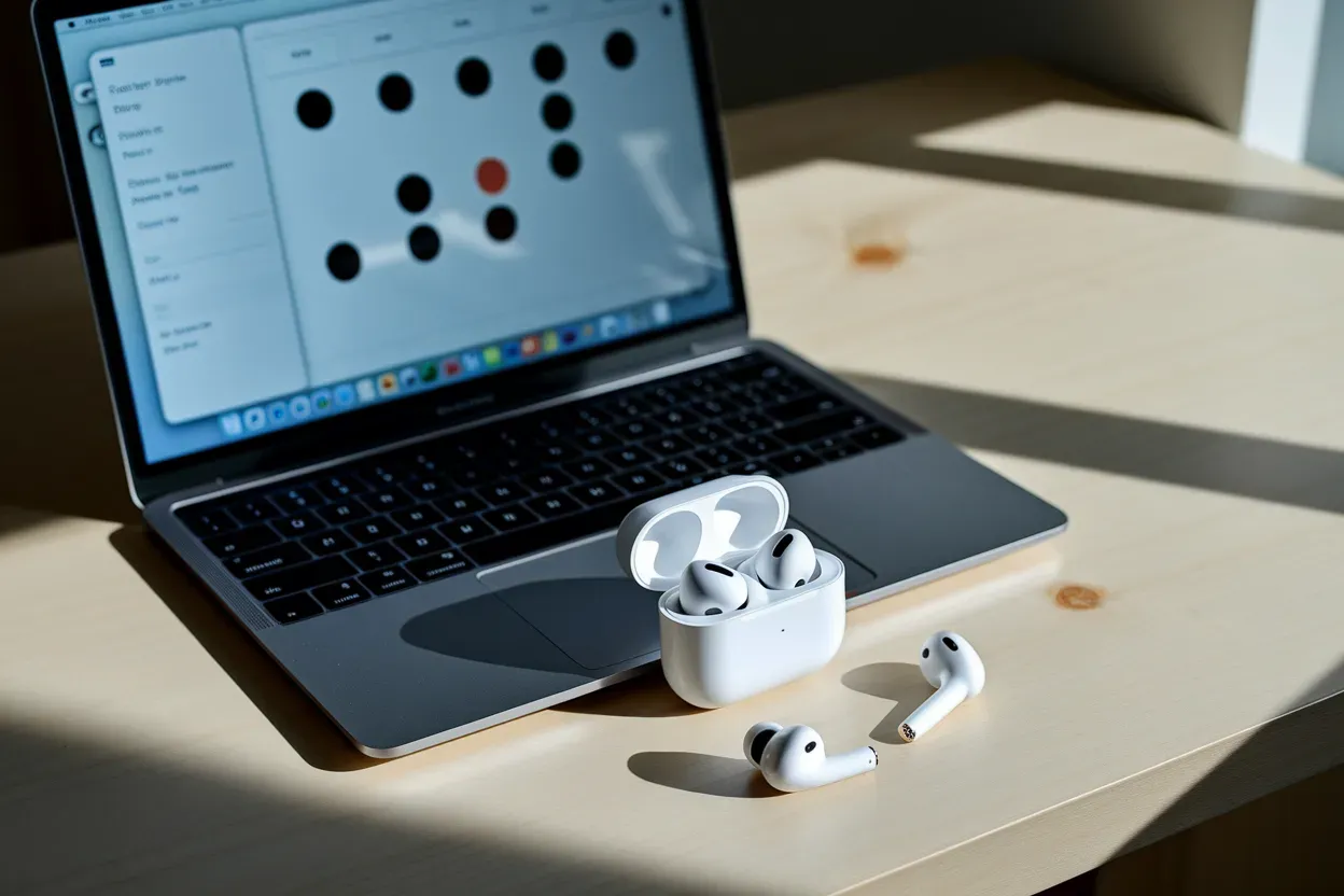 Як підключити AirPods 4 до ноутбука швидко та правильно