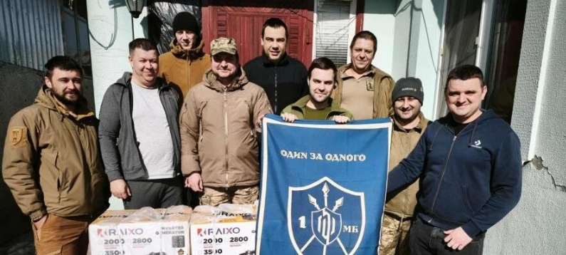 Громада на зв’язку з передовою: Кіцмань підтримала 141-шу бригаду обладнанням та провізією