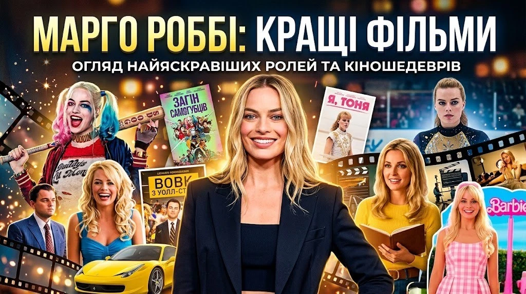 Кращі фільми Марго Робі від трилерів до комедій