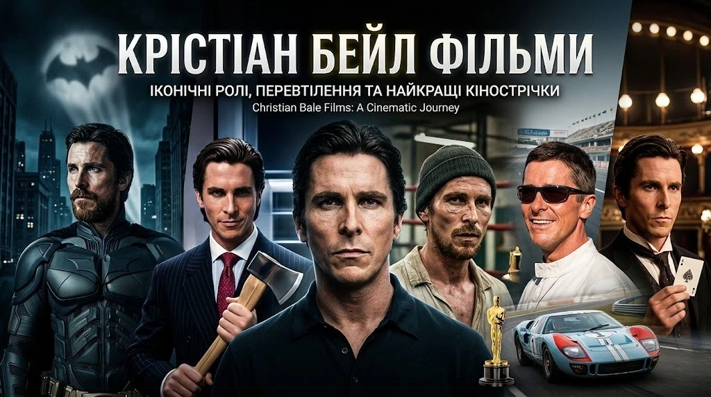 Крістіан Бейл: огляд найважливіших ролей і фільмів