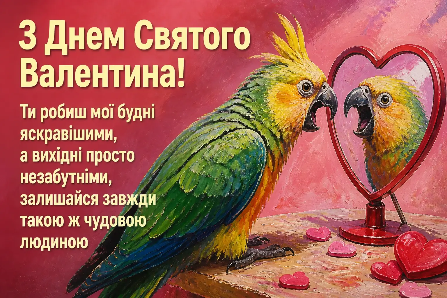 прикольні привітання з днем святого валентина