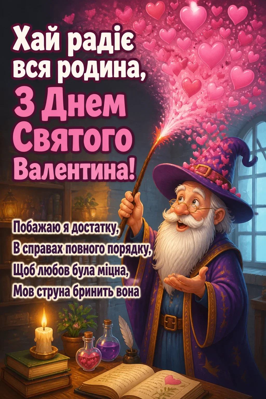 прикольні привітання з днем святого валентина