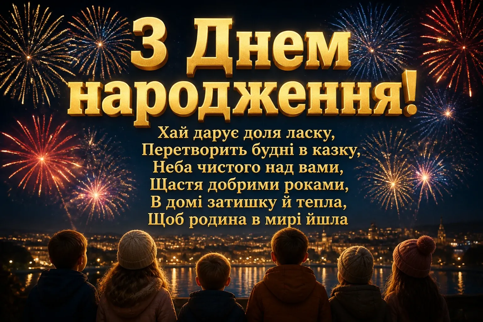 привітання з днем народження дитині