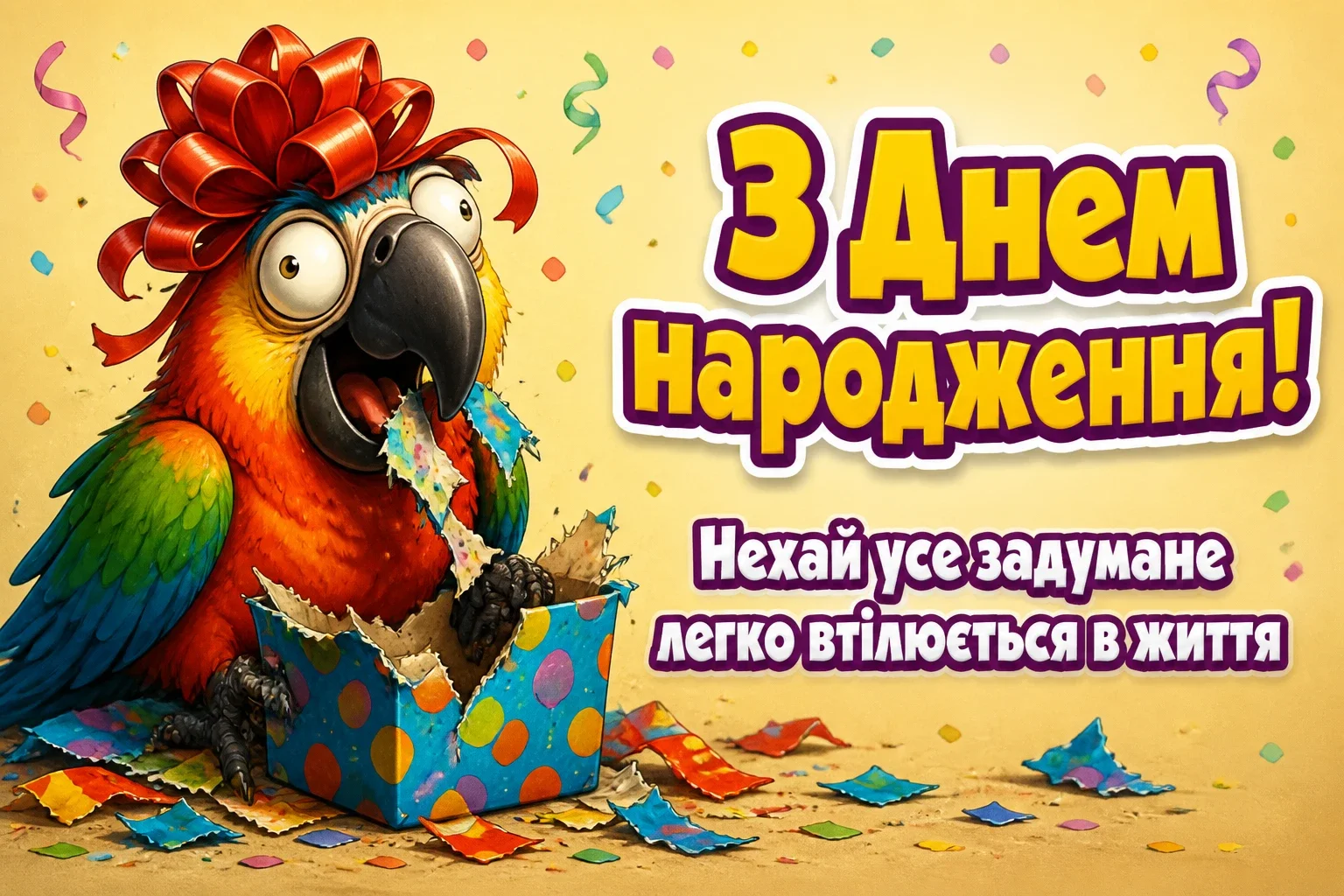 привітання з днем народження дитині