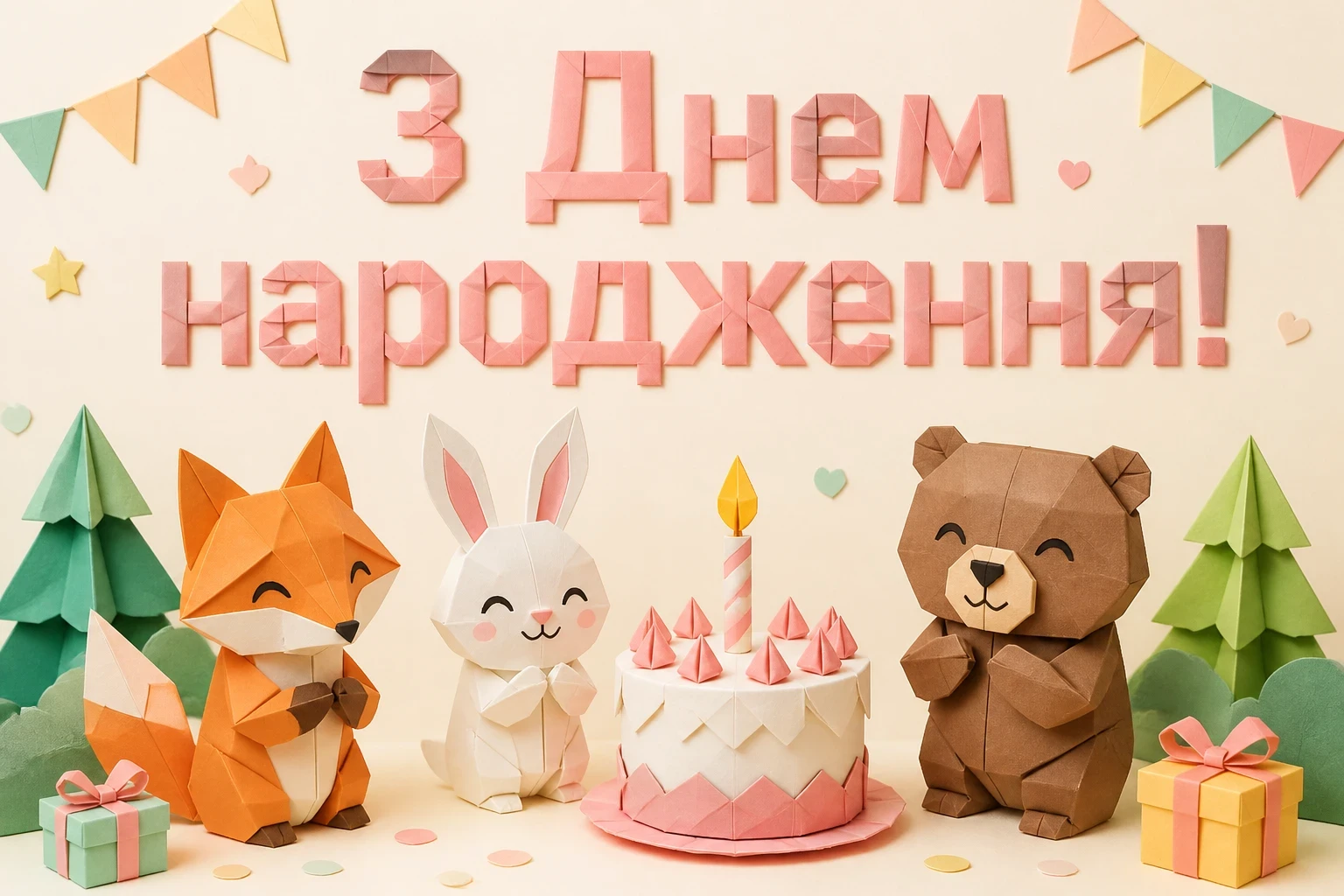 привітання з днем народження дитині