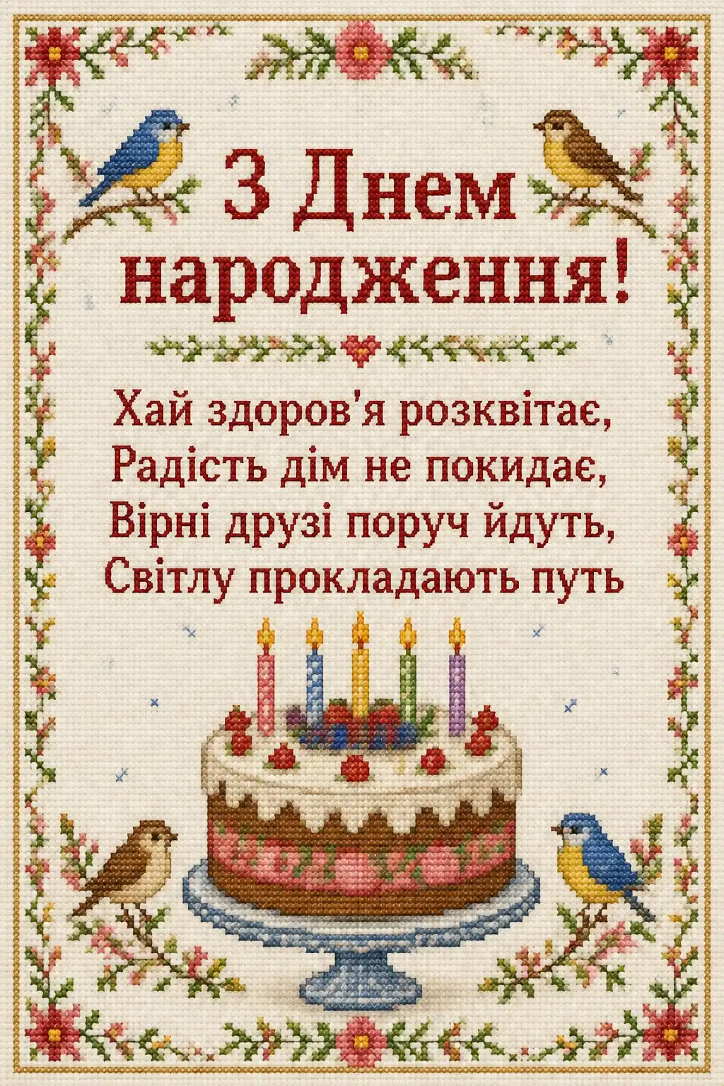 привітання з днем народження дитині