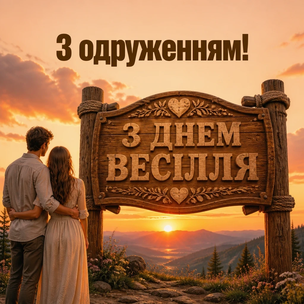 оригінальні привітання з днем весілля