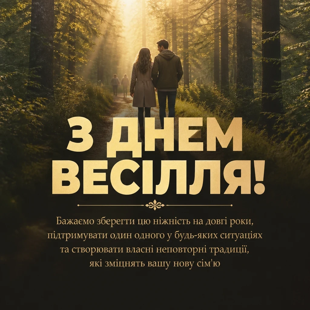 оригінальні привітання з днем весілля