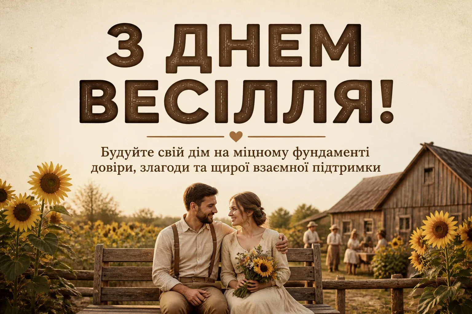 оригінальні привітання з днем весілля