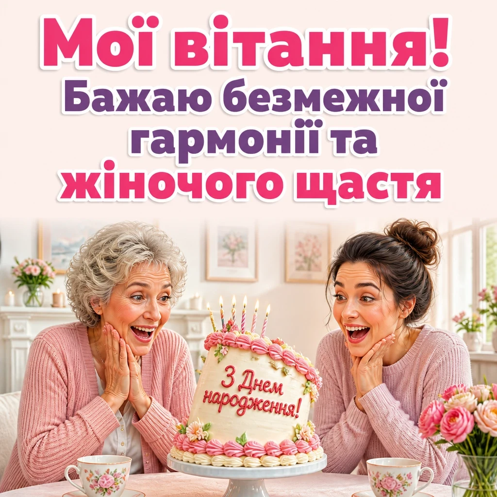 привітання з днем народження для невістки від свекрухи