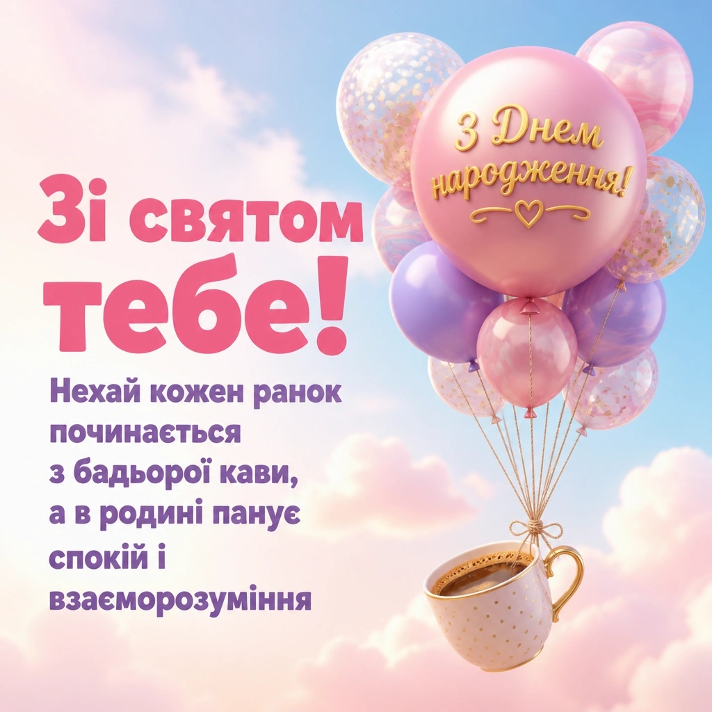 привітання з днем народження для невістки від свекрухи