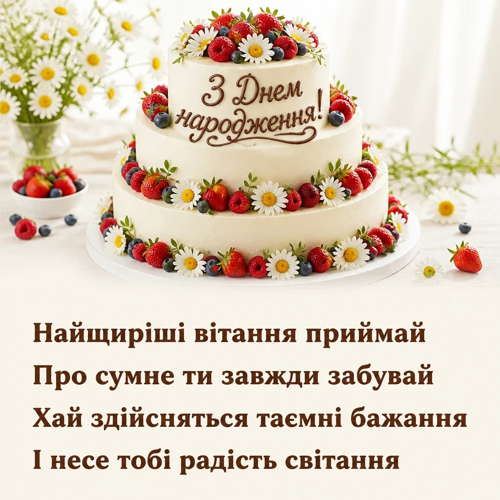 привітання з днем народження для невістки від свекрухи