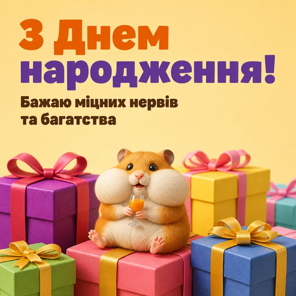 привітання кумі