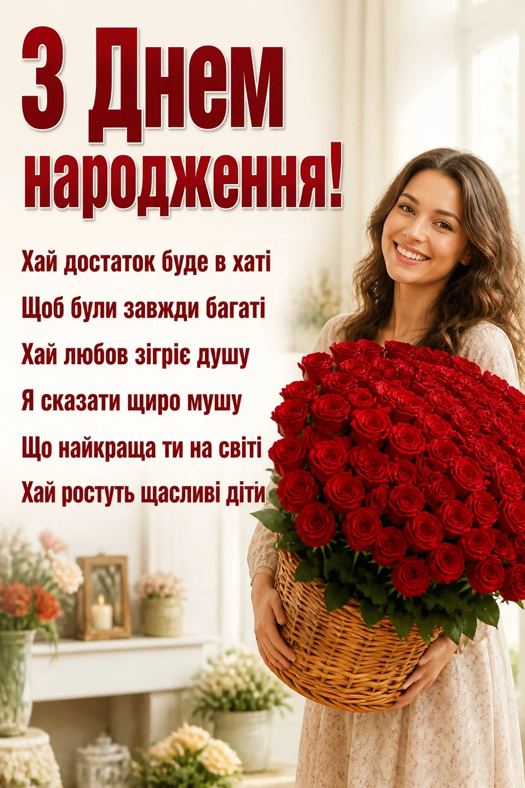 привітання кумі
