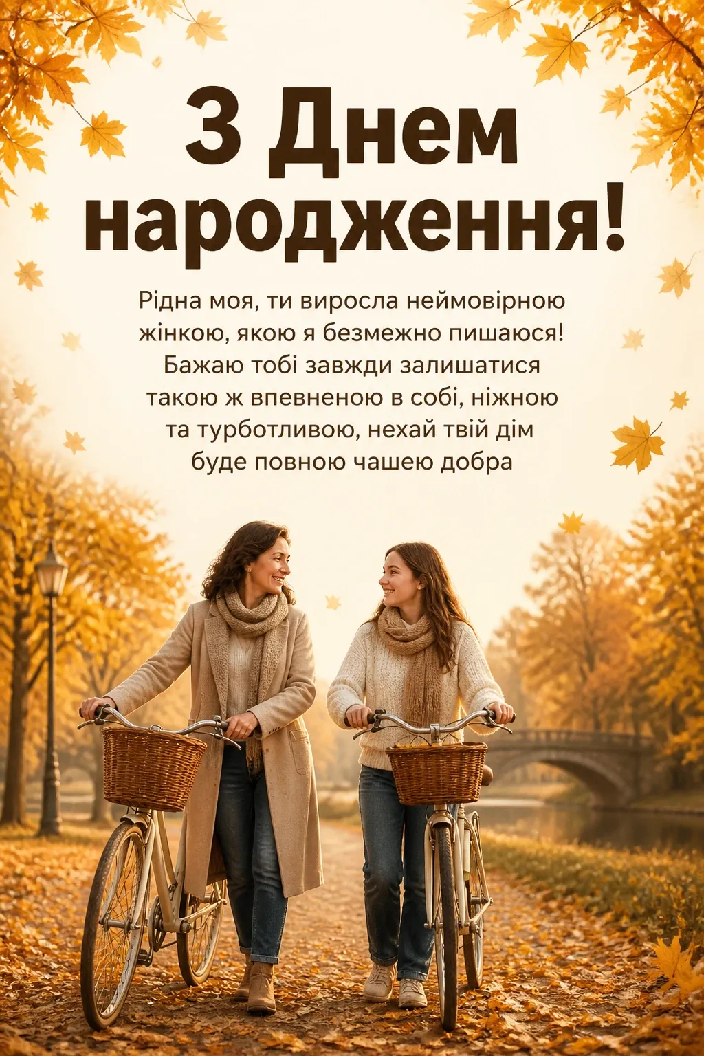 доньці привітання з днем народження для дорослої дочки від мами