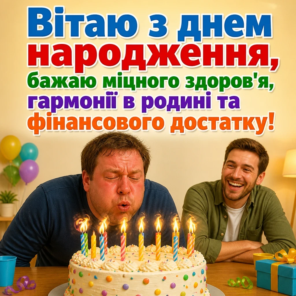 привітання з днем народження товариша