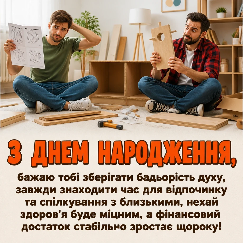 привітання з днем народження товариша