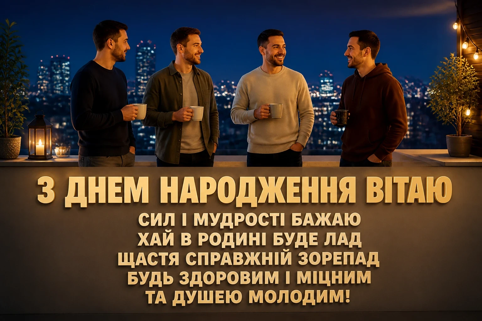 привітання з днем народження товариша