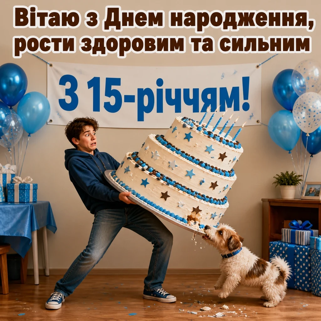 привітання з 15-річчям хлопчика привітання з 15-річчям хлопчика