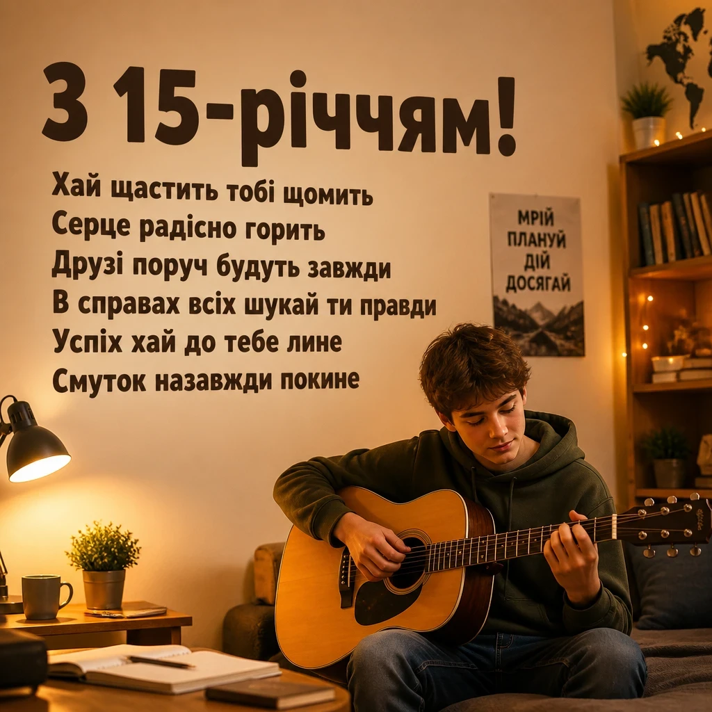 привітання з 15-річчям хлопчика привітання з 15-річчям хлопчика