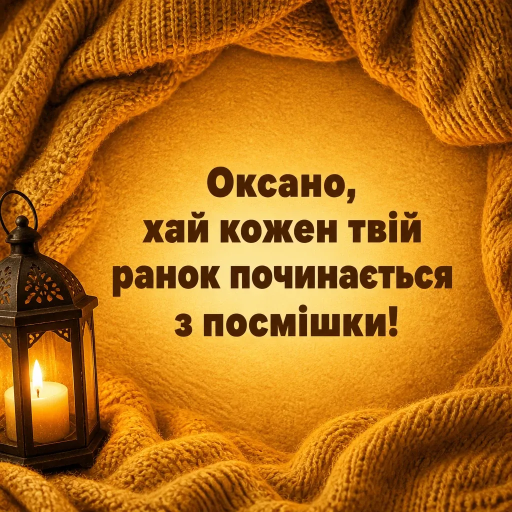 привітання з іменинами оксани