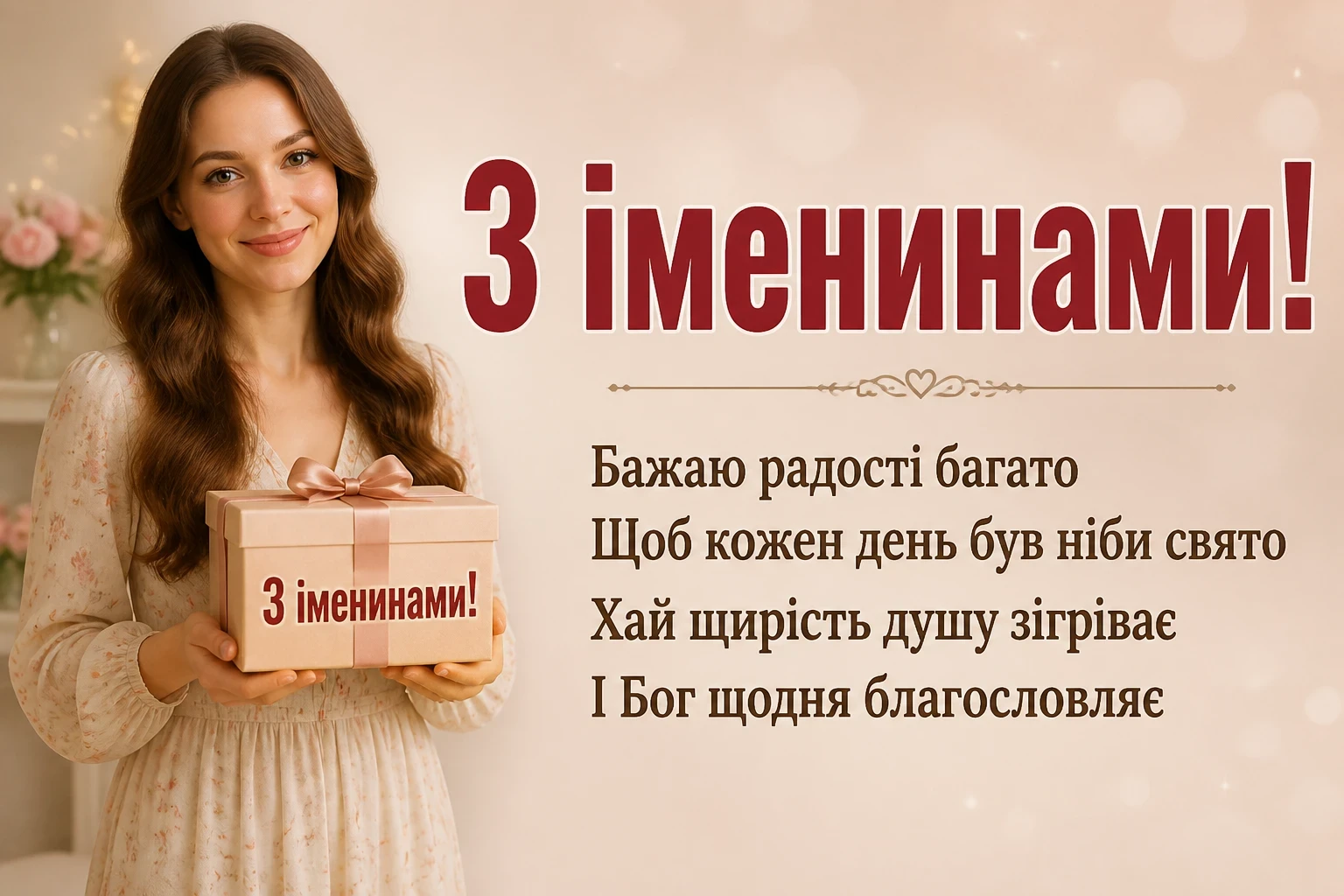 привітання з іменинами оксани