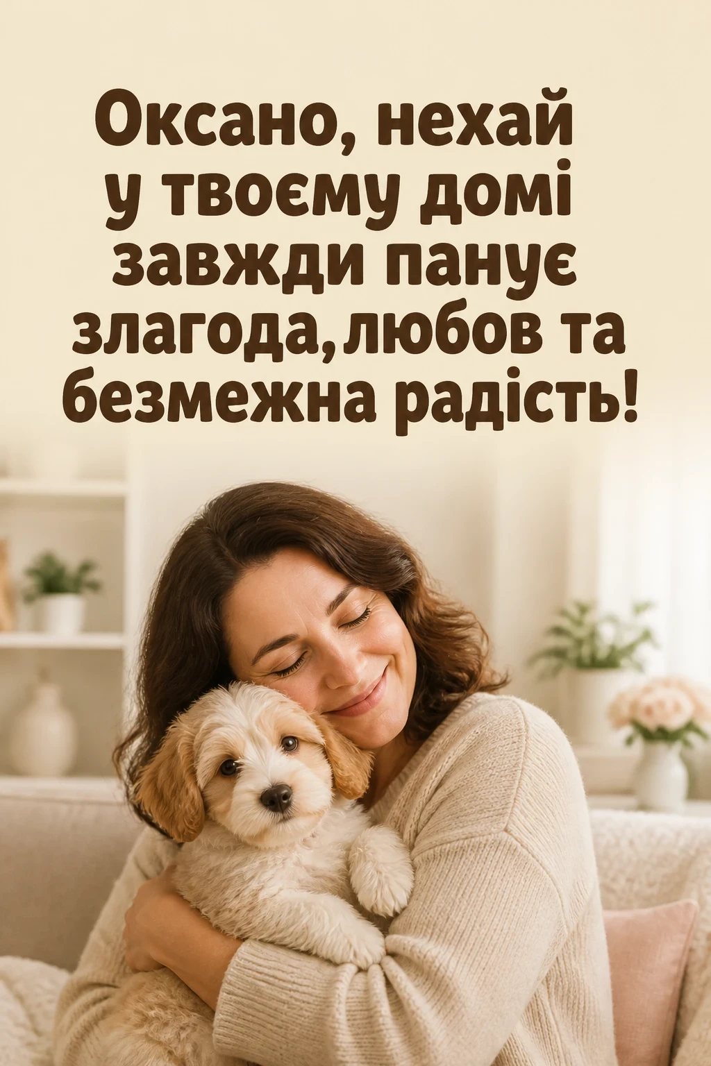 привітання з іменинами оксани