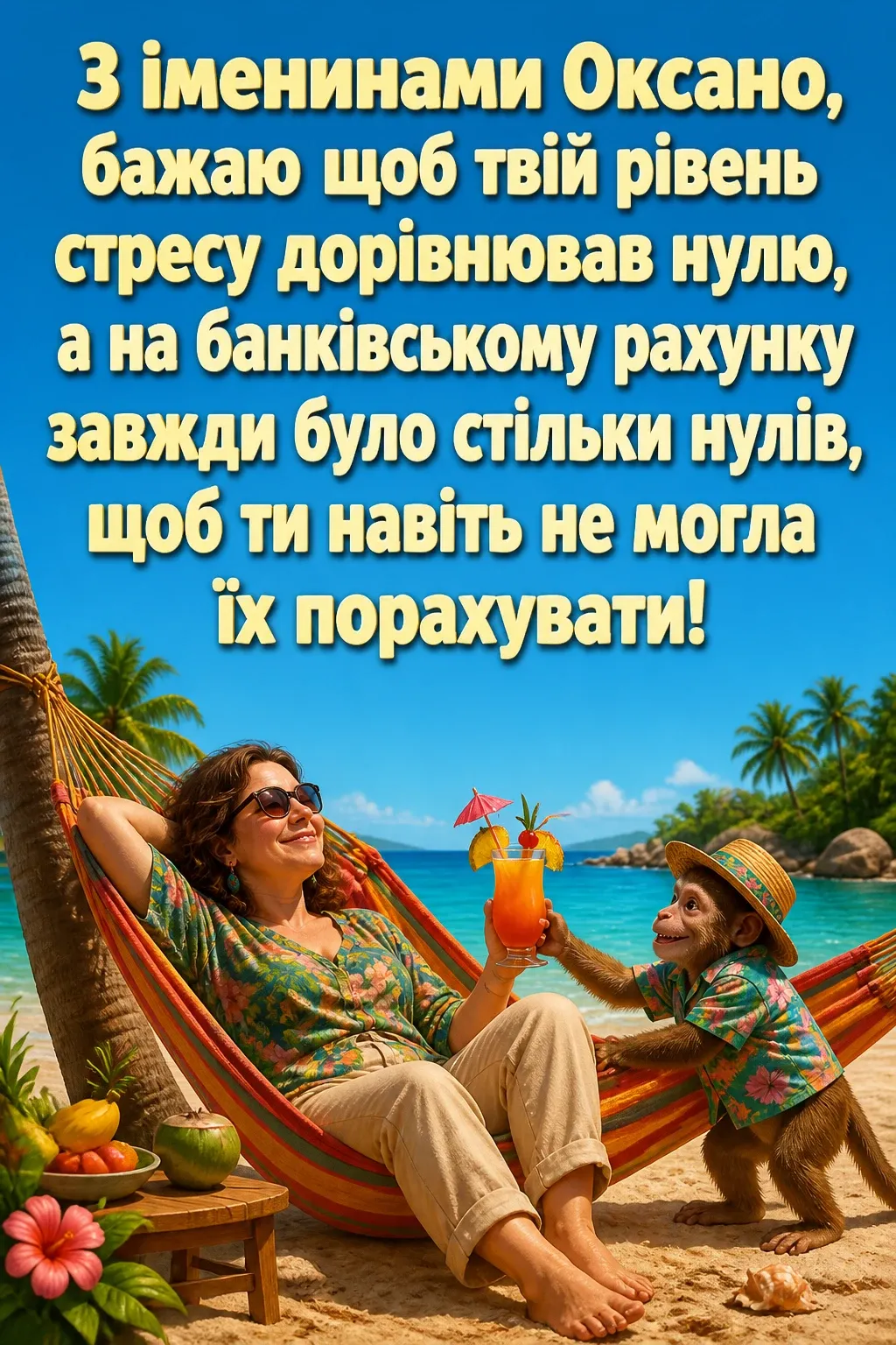 привітання з іменинами оксани