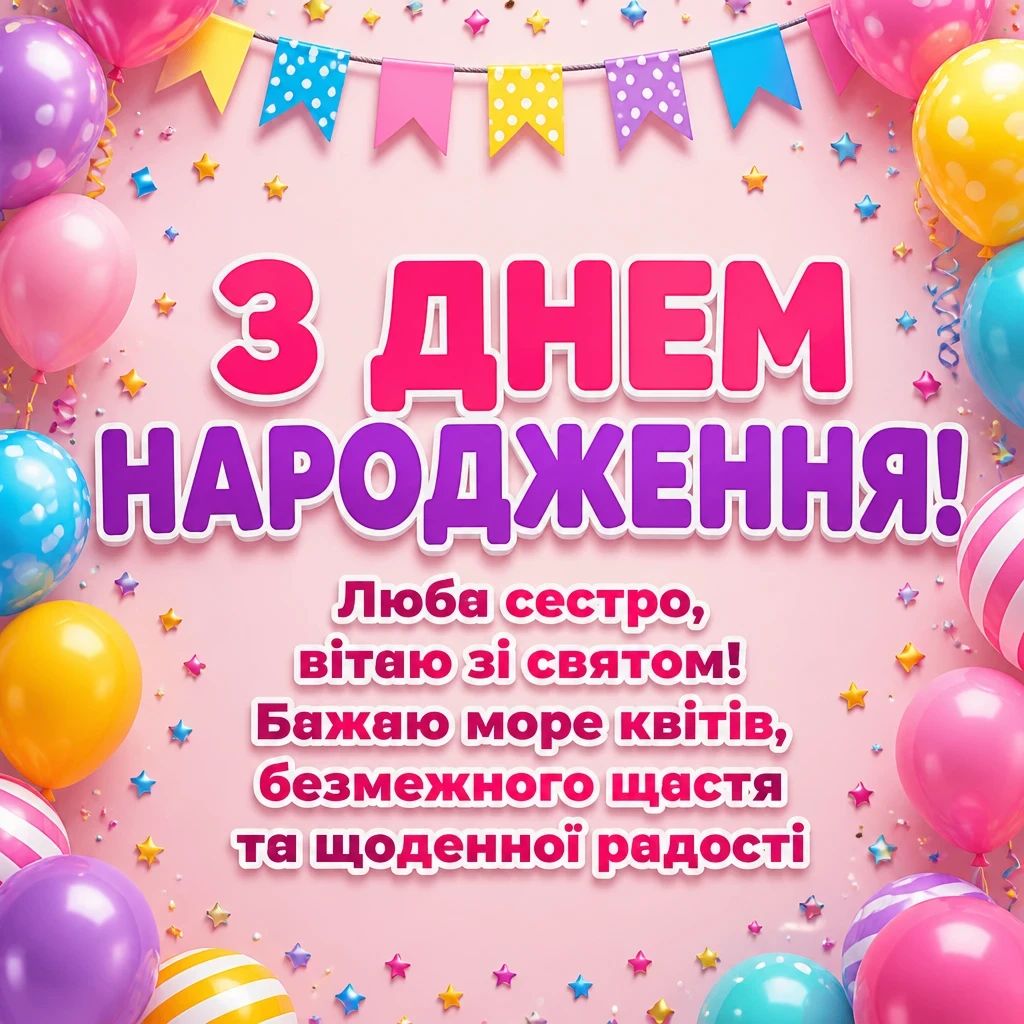 привітання з днем народження сестра привітання з днем народження сестра