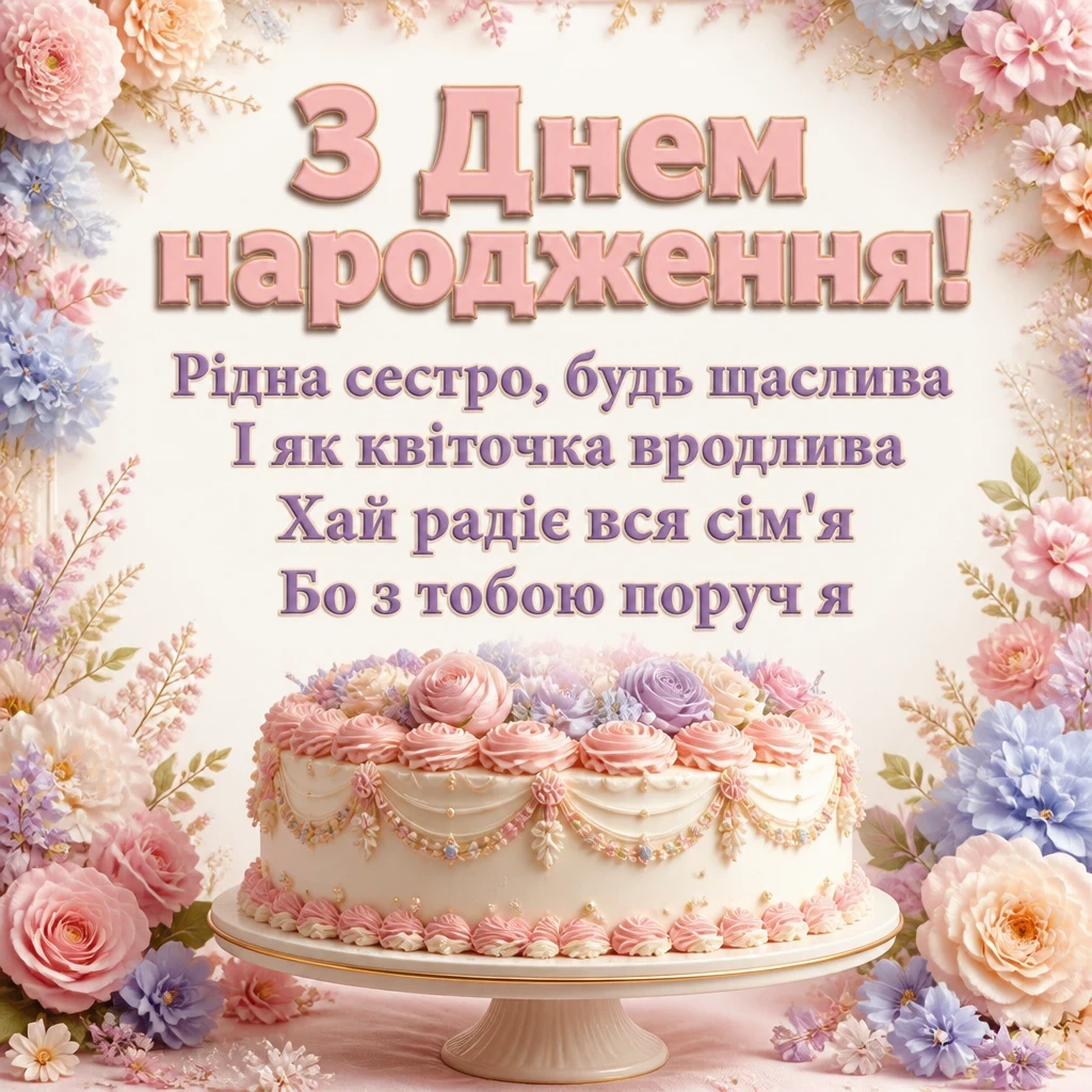 привітання з днем народження сестра привітання з днем народження сестра