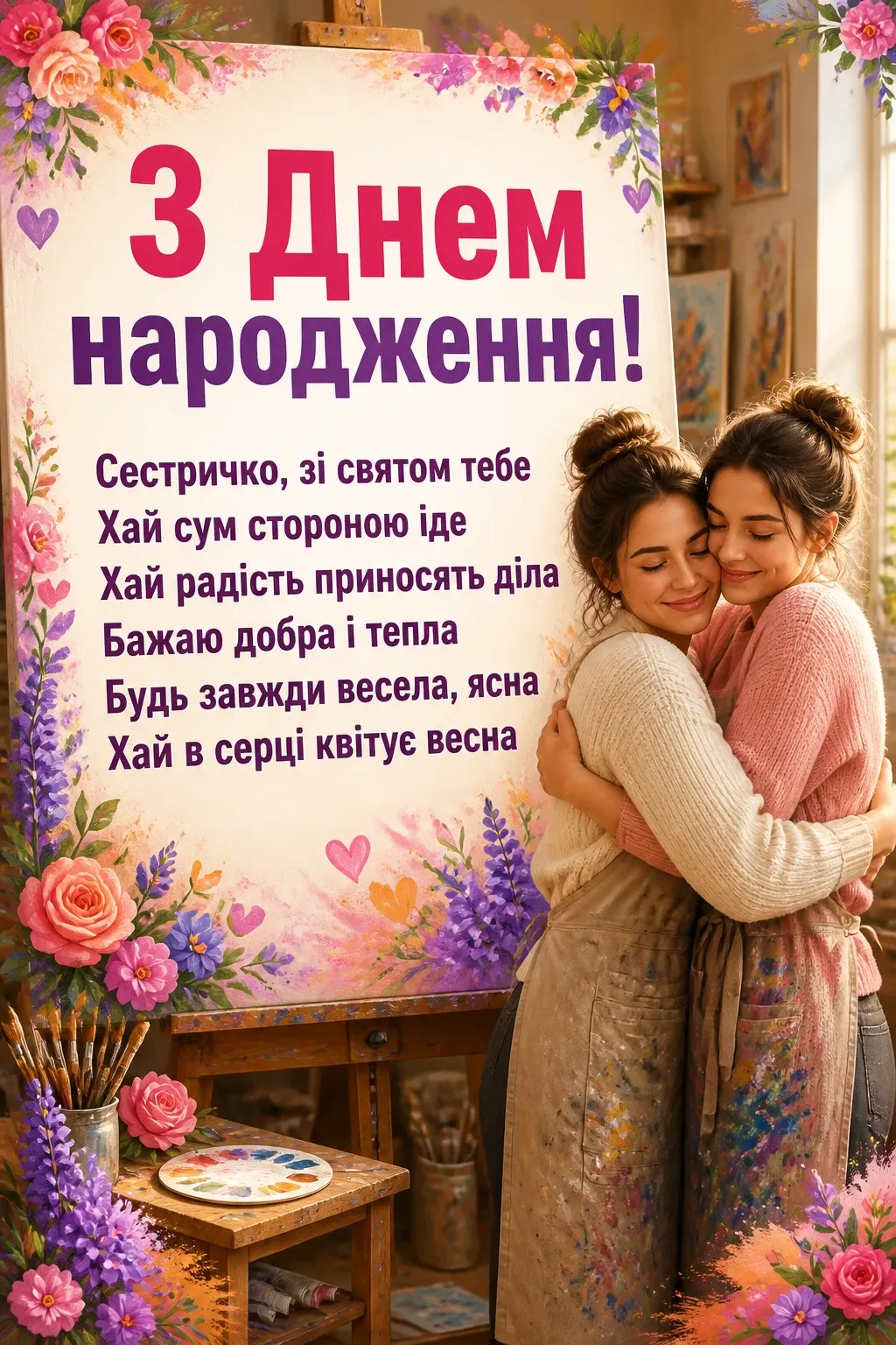привітання з днем народження сестра привітання з днем народження сестра