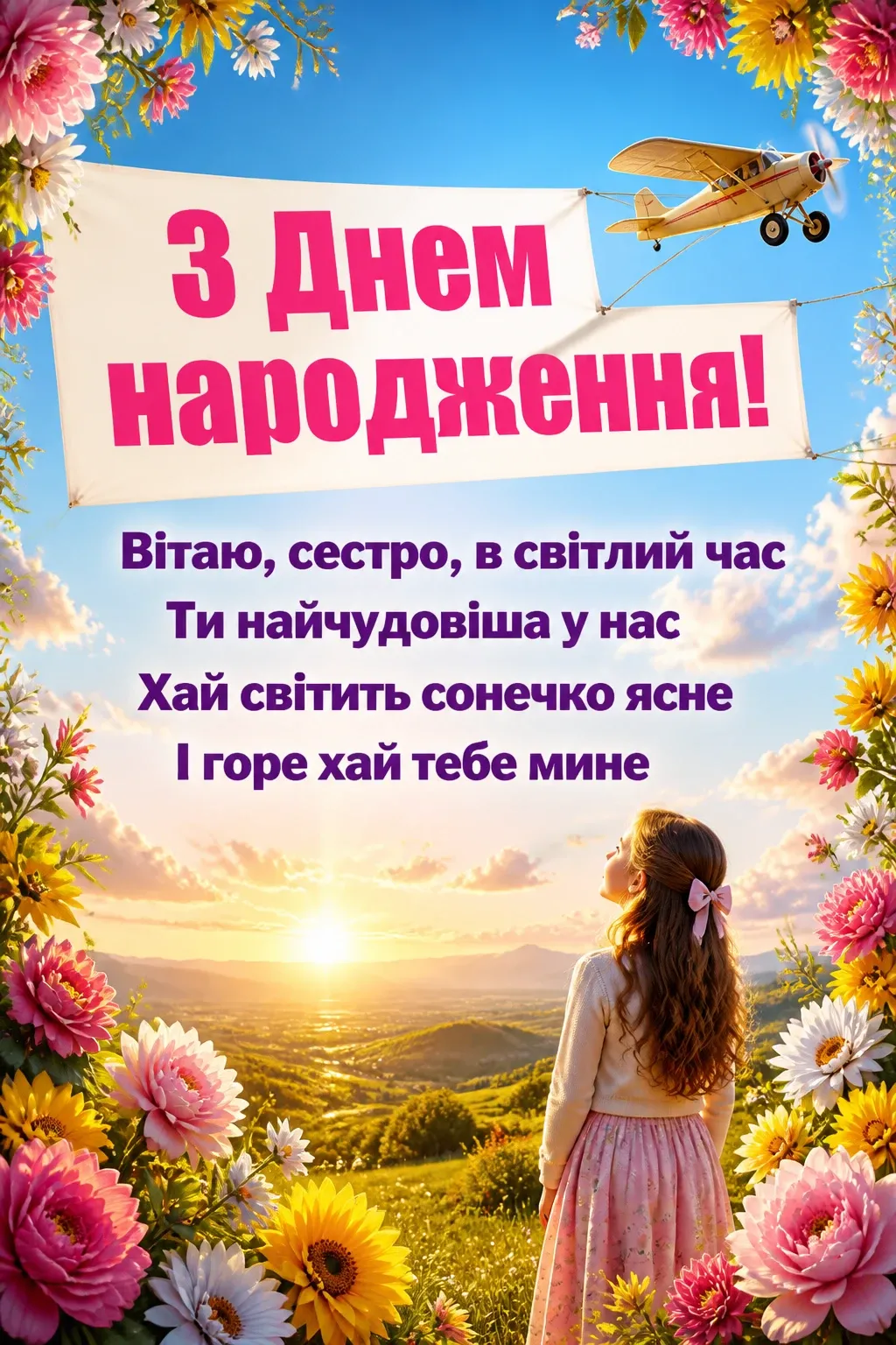 привітання з днем народження сестра привітання з днем народження сестра