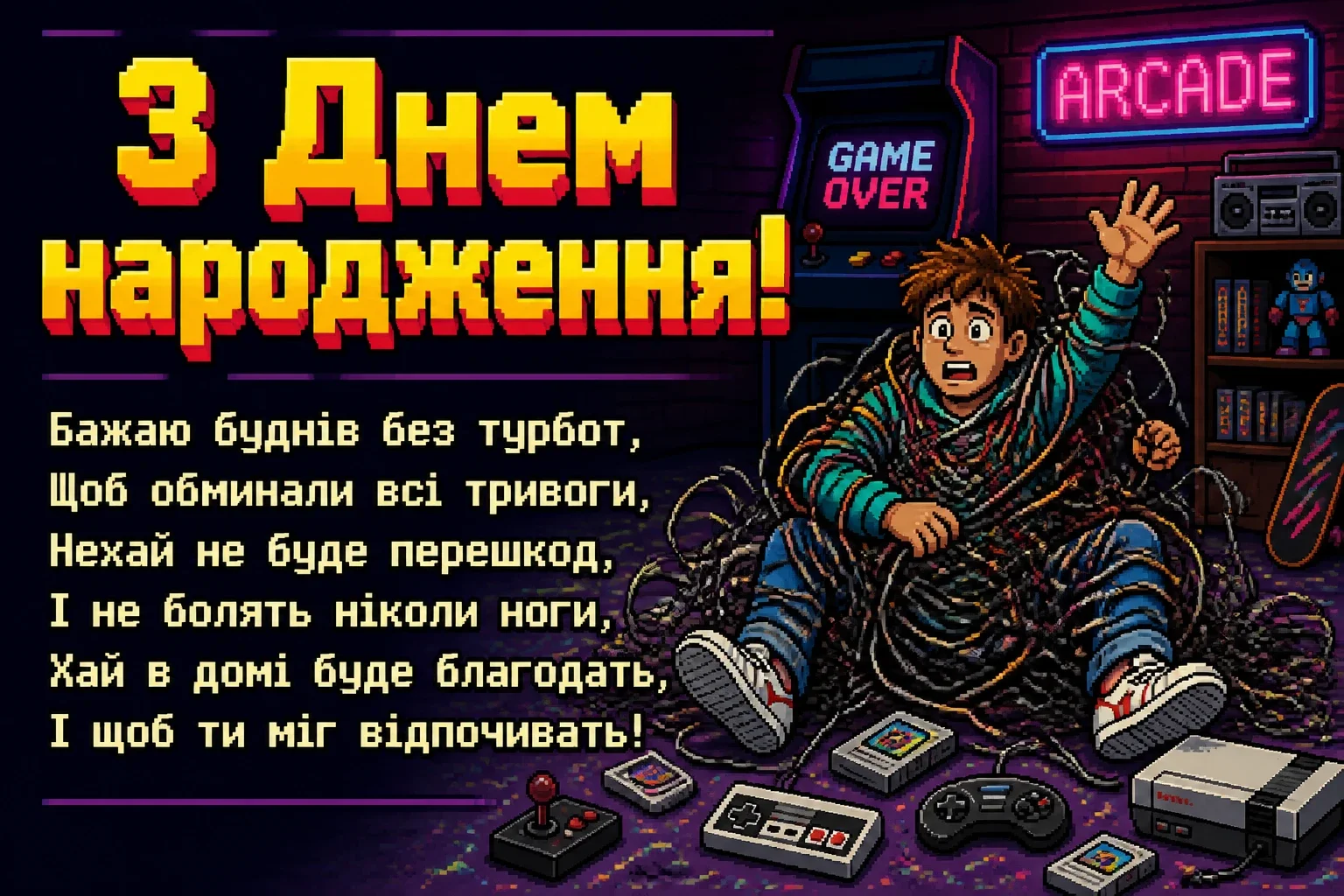 привітання з днем народження брата смішні