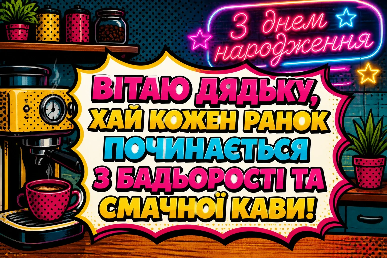 привітання з днем народження дядька своїми словами