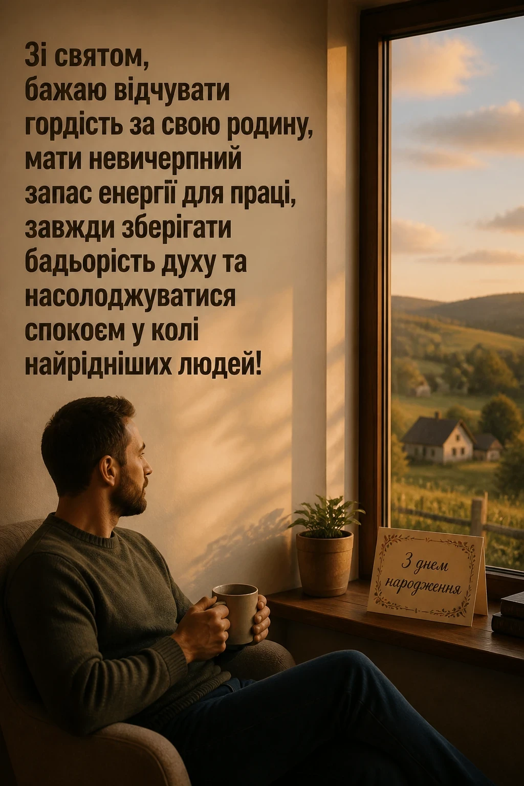 привітання з днем народження дядька своїми словами