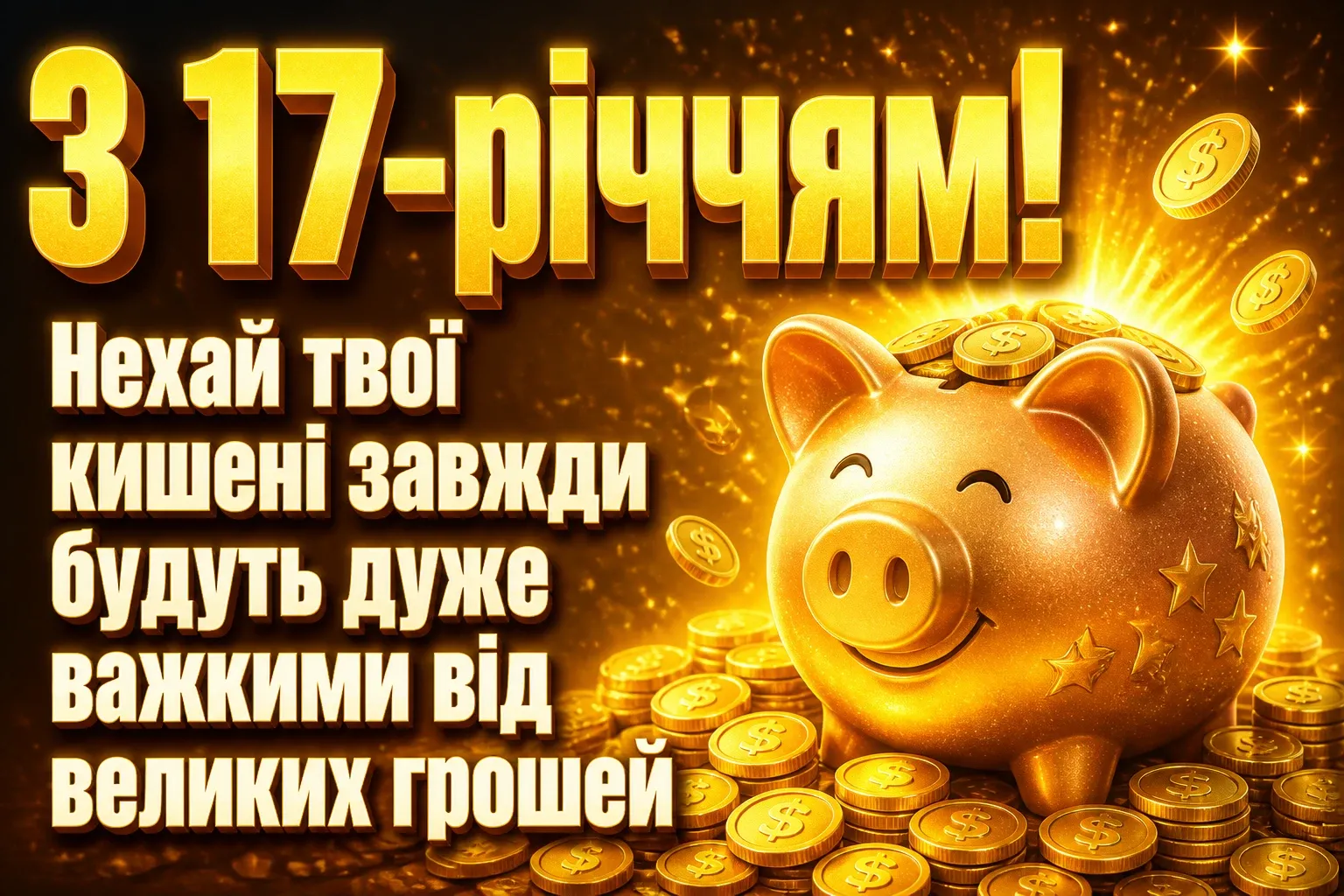 прикольні привітання з 17-річчям
