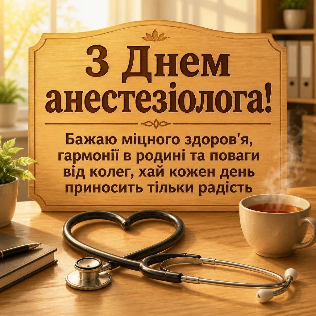 день анестезіолога привітання