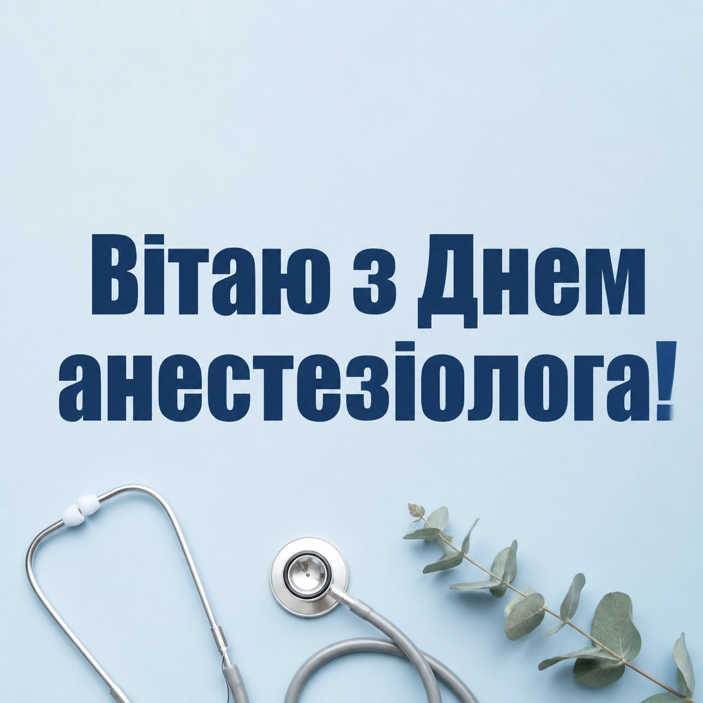 день анестезіолога привітання